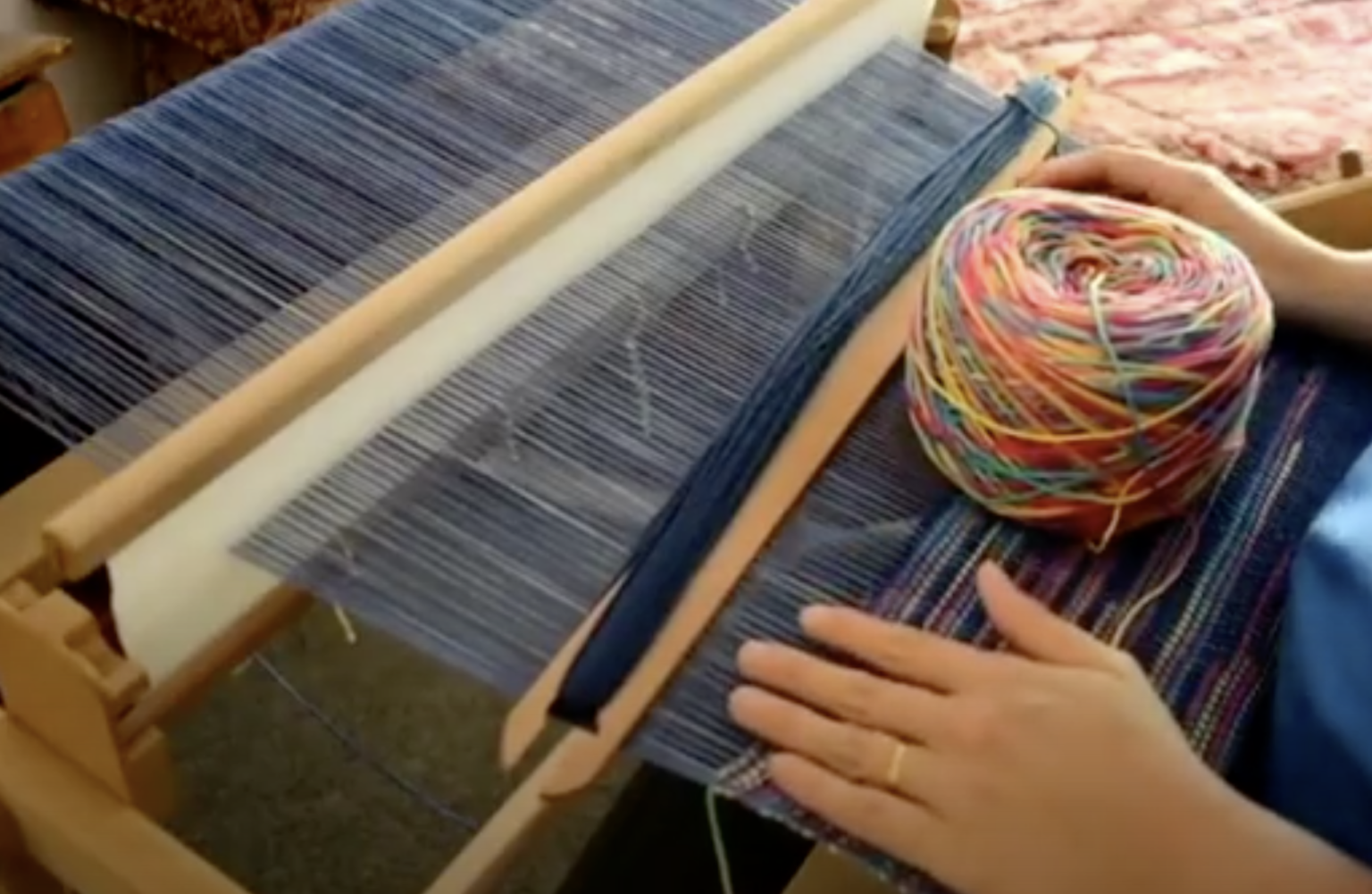 Clasped Weft Weaving Step by Step Tutorial