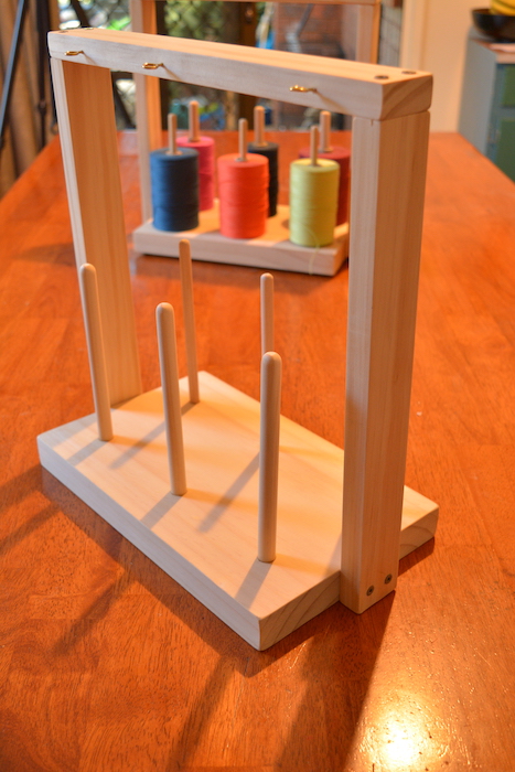 How to Make Your Own (really cheap!) Cone Thread Stand