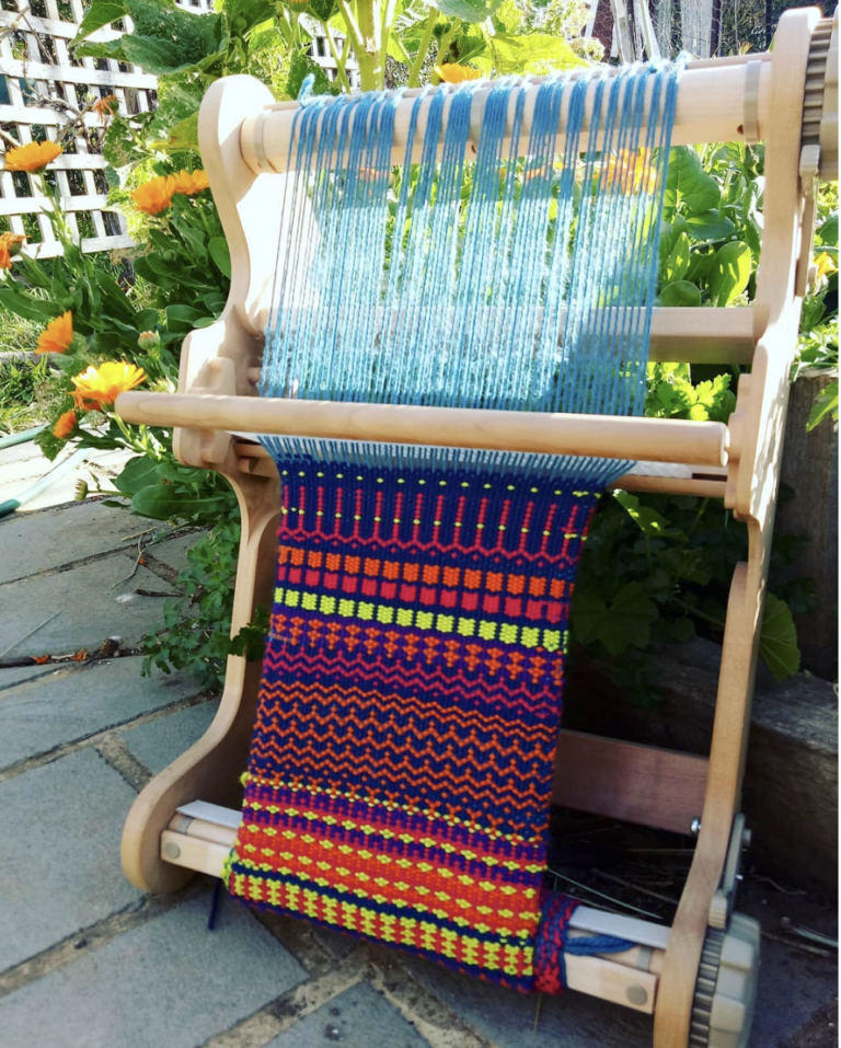 How to weave Krokbragd on a rigid heddle loom