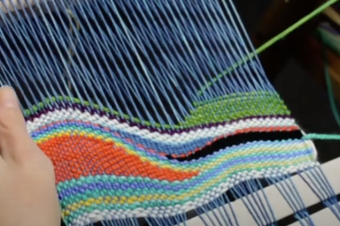 Free Style Tapestry Weaving on a Rigid Heddle Loom