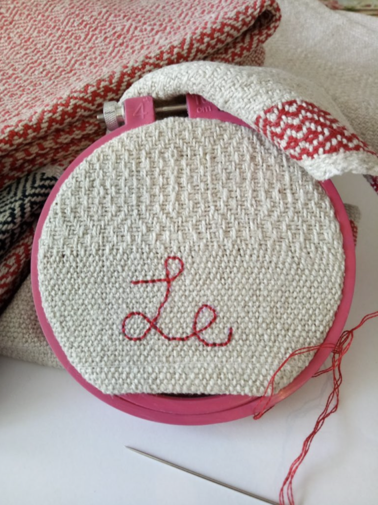 Circle Embroidery Bag DIY Embroidery Thread Bag Multi Floor