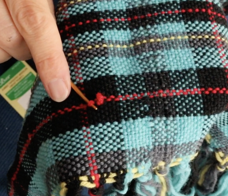 How to fix snags in your weaving!