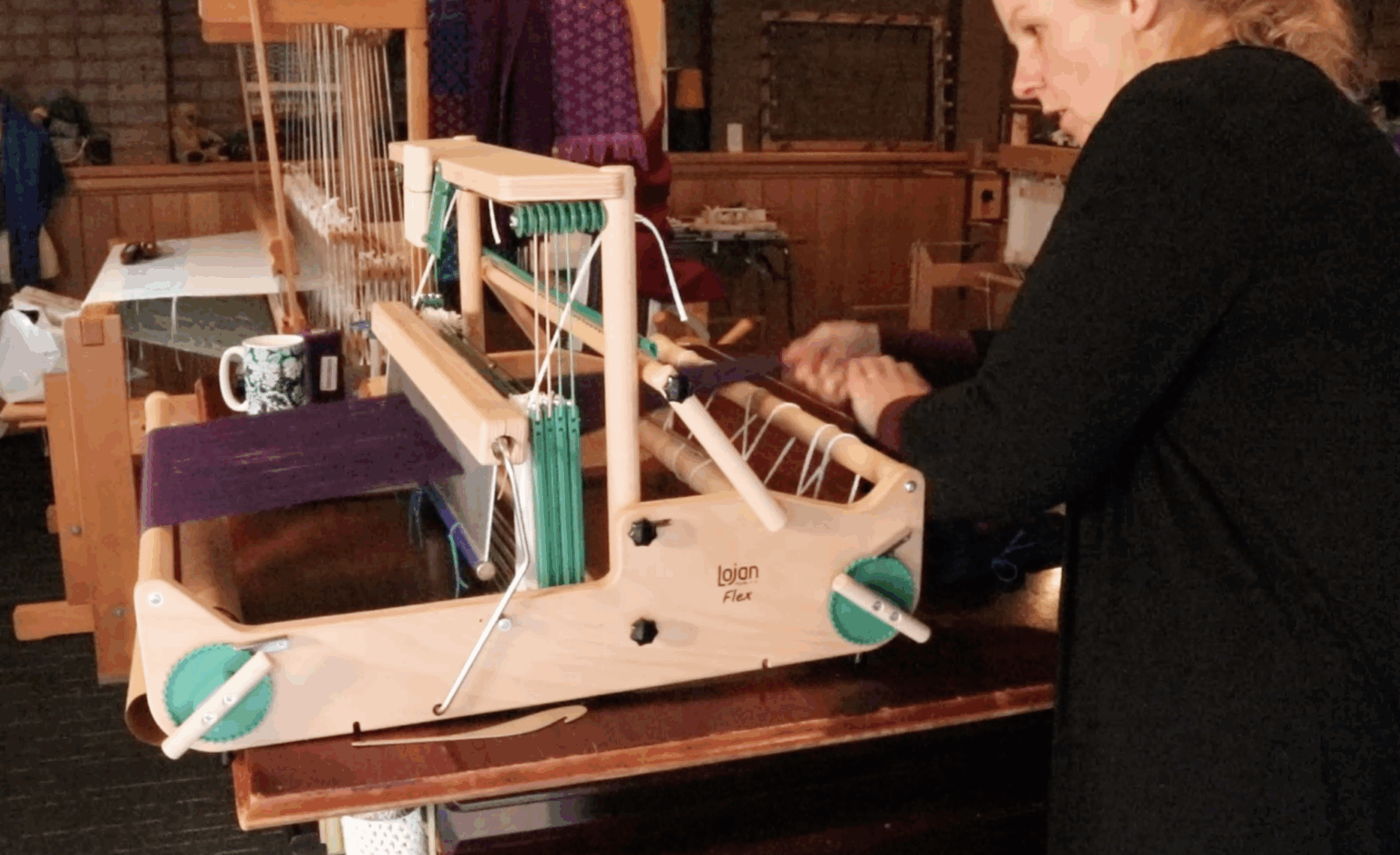 Warping Table Reed Can You Direct Warp a Table Loom? My First Time Experience - Kelly ...